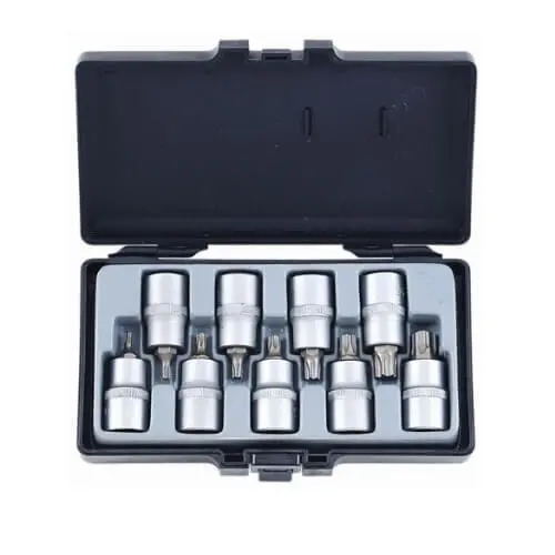 Σετ 9 Καρυδάκια T20-T60 Allen Torx 1/2 Force 4102