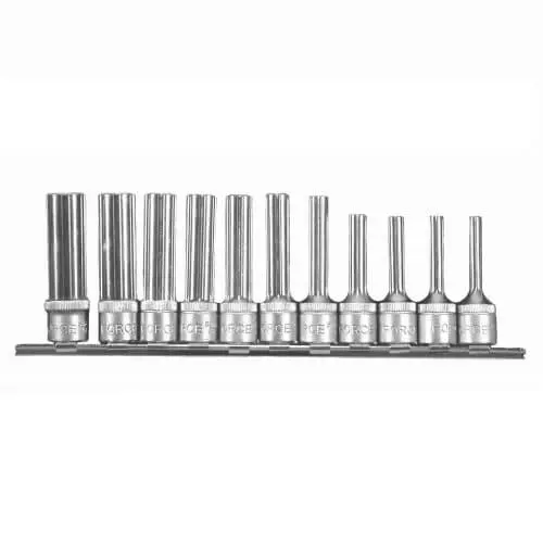 Σετ 11 Καρυδάκια Θηλυκά Torx 3/8 Μακριά Force 3112