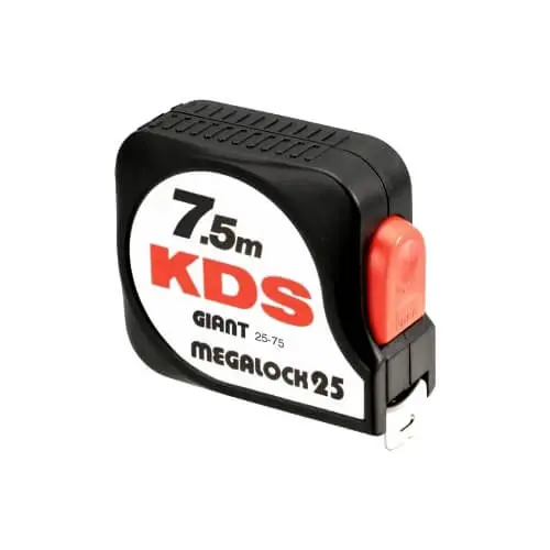 Μετροταινία 7.5m x 25mm Giant KDS