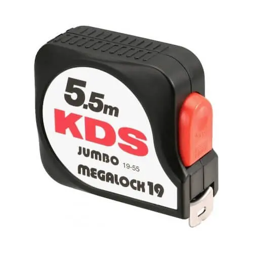 Μετροταινία 5.5m x 19mm Jumbo KDS