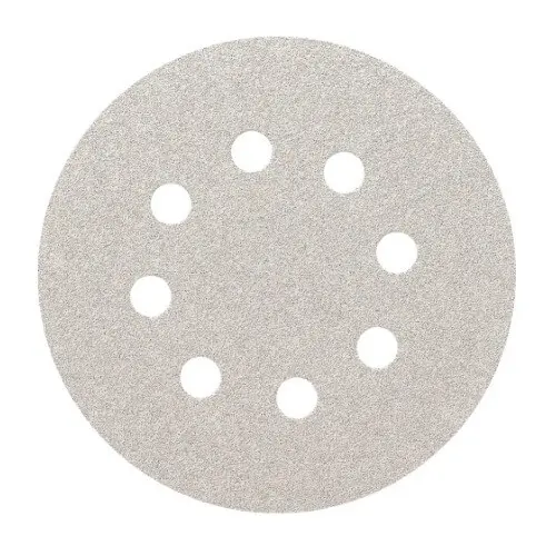Δίσκοι Velcro Λευκοί Ξηράς Τριβής Ø150mm 8 Τρύπες Smirdex