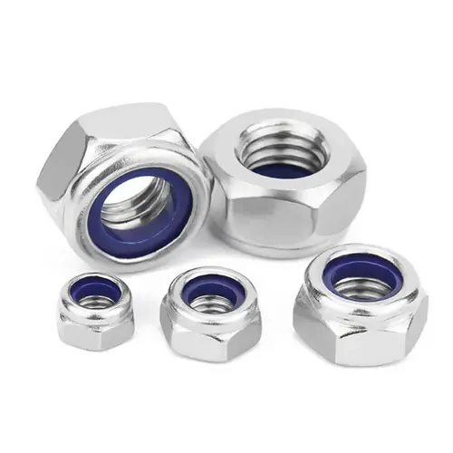 Παξιμάδια Εξάγωνα Ασφαλείας Inox A2 DIN 985