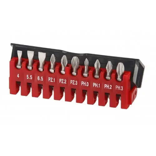 Σετ 10 Μύτες 1/4" Force 21010