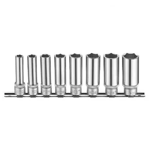 Σετ 8 Καρυδάκια Μακριά Εξάγωνα 8-19mm 3/8 Force 3082
