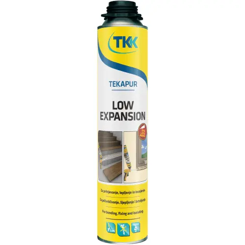 Αφρός Πολυουρεθάνης Πιστολιού 750ml Χαμηλής Διόγκωσης Tekapur Low Expansion