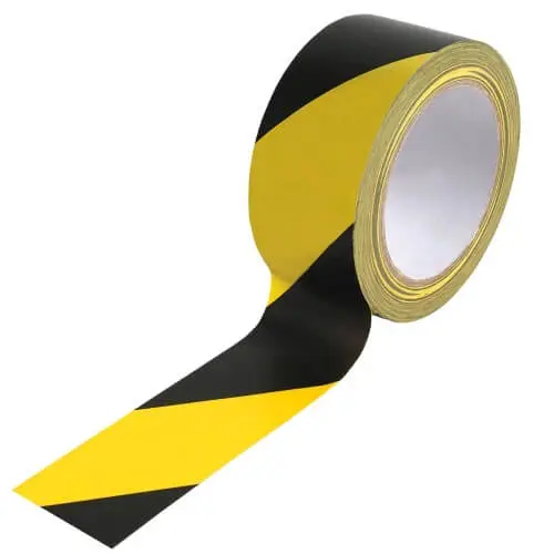 Αυτοκόλλητη Ταινία Σημάνσεως 50mm x 33m Μαύρο/Κίτρινο