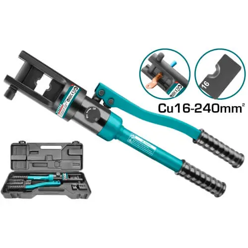 Υδραυλική Πρέσα Ακροδεκτών Cu 16-240mm2 Total THCT0240