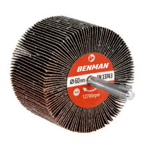 Σμυριδόπανο Λείανσης με Αξονάκι 6mm Benman