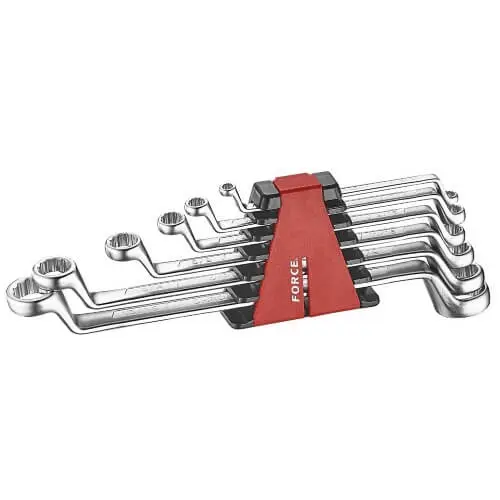 Σετ 6 Πολύγωνα σε Ίντσες 1/4-1" Force 50610DS