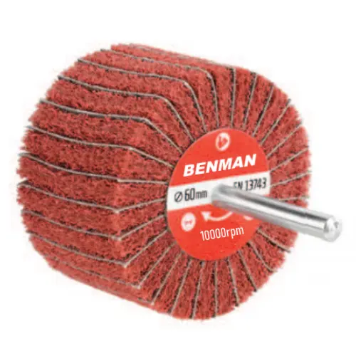 Σβουράκι Λείανσης Ανάμεικτο Με Αξονάκι 6mm Benman