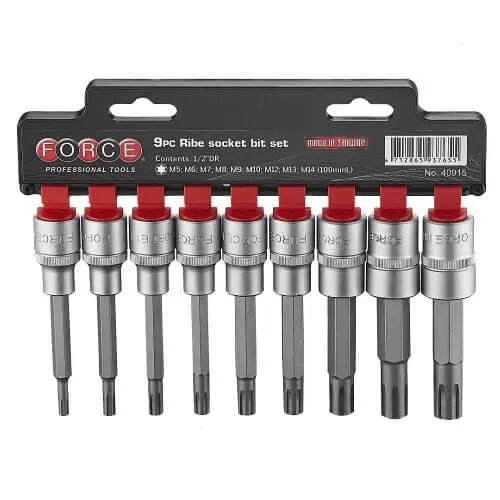 Σετ 9 Καρυδάκια Άλλεν Ribe  1/2 Force (40915)