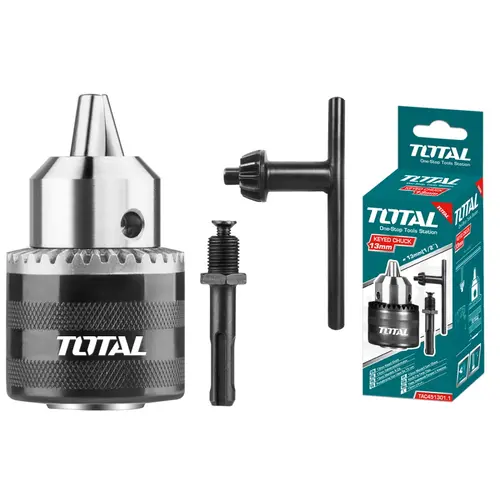 Τσοκ Δραπάνου με Κλειδί 1/2" - 13mm και Αντάπτορα Total (TAC451301.1)