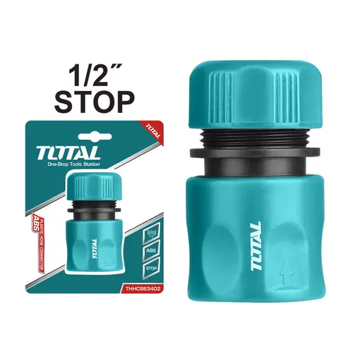 Ταχυσύνδεσμος με Βαλβίδα Stop 1/2" Total (THHCS01121)