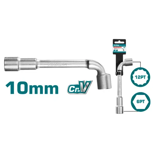 Γωνιακό Σωληνωτό 10mm Total THWL1006