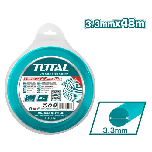 Μεσινέζα Στρόγγυλη 3.3mm - 48m Total (TRL3348)