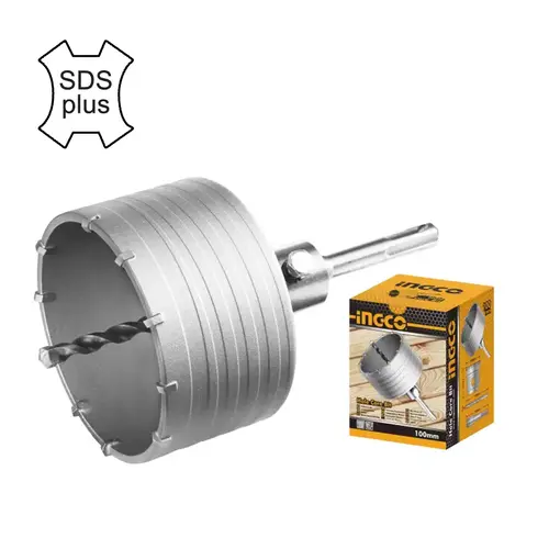 Διαμαντοκορώνα Μπετού 100mm Sds-Plus Ingco (HCB1001) — εικόνα 3