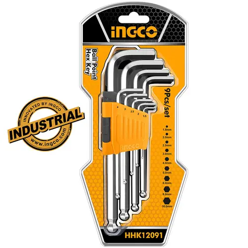 ΣΕΤ ΑΛΛΕΝ ΚΛΕΙΔΙΑ ΜΠΙΛΙΑΣ 1.5-10MM INGCO HHK12091