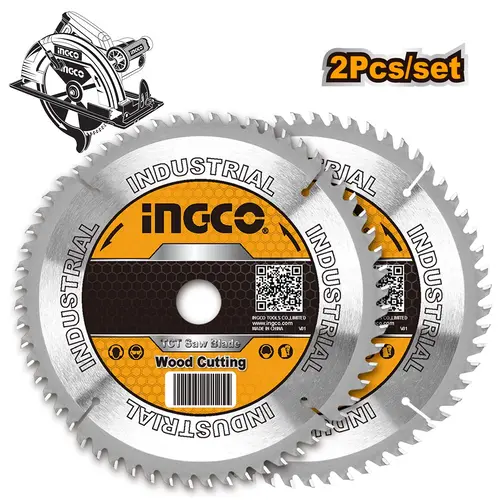 ΣΕΤ 2 ΔΙΣΚΟΙ ΚΟΠΗΣ ΞΥΛΟΥ 235MM INGCO TSB1235252