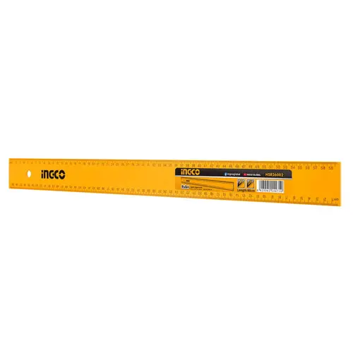 ΧΑΡΑΚΑΣ - ΡΙΓΑ ΑΛΟΥΜΙΝΙΟΥ 60CM INGCO HSR26002
