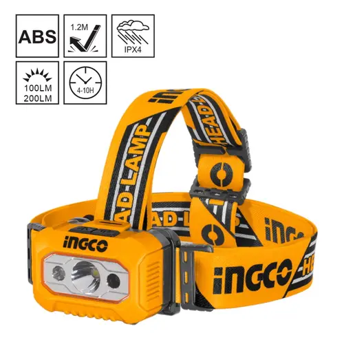Φακός Led Προβολέας Κεφαλής Ingco (HHL013AAA8)