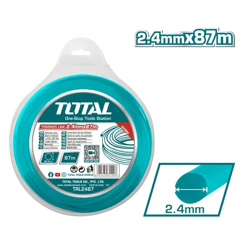 Μεσινέζα Στρόγγυλη 2.4mm - 87m Total (TRL2487)
