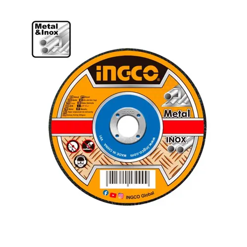Δίσκος Κοπής Σιδήρου - Inox 76mm x 1.2mm Ingco (MCD30176)