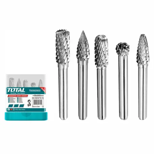 Σετ 5 Φρέζες Καρβιδίου HSS Total (TAKC0651)