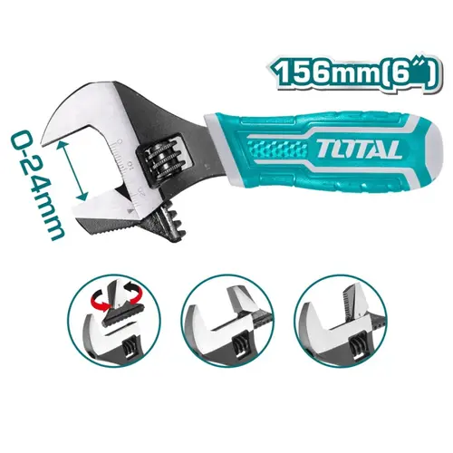 Γαλλικό Ρυθμιζόμενο 2 σε 1 156mm Total THT1016S