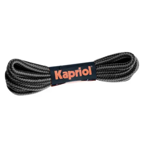 Κορδόνια Παπουτσιών Γκρι-Μάυρα Kapriol