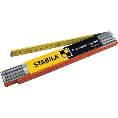 Μέτρο Ξύλινο Πολύχρωμο 2m Stabila 12431
