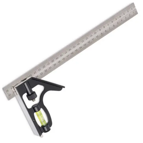 Γωνιόμετρο με Αλφάδι 30cm Kendo