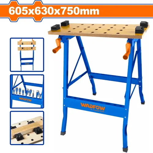 Πτυσσόμενος Πάγκος Εργασίας 605X480X750MM Wadfow (WWE1525)
