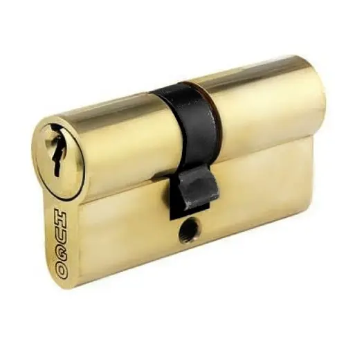Κύλινδρος με 3 Κλειδιά 60mm (30-30) Χρυσός Hugo (60002)
