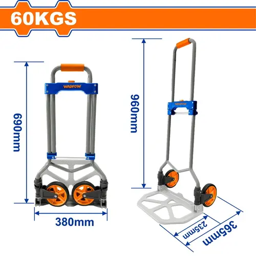 Καρότσι Μεταφοράς Πτυσσόμενο 60Kg Wadfow (WWB9A06)