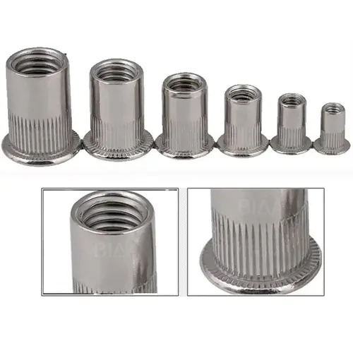 Πριτσίνια με Σπείρωμα Inox A2 Art.9315