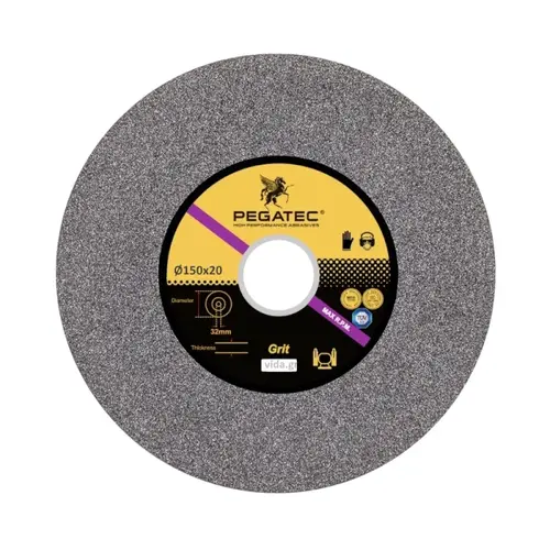 Σμυριδοτροχός Γενικής Χρήσης 125x20mm Pegatec