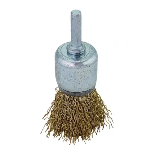 Συρματόβουρτσα Πινέλο Δραπάνου με Αξονάκι 25mm F.F.Group