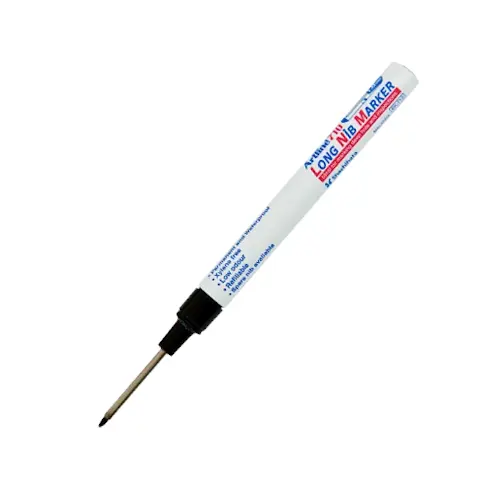 Ανεξίτηλος Μαρκαδόρος 1mm Long Nib Marker Μαύρος Artline