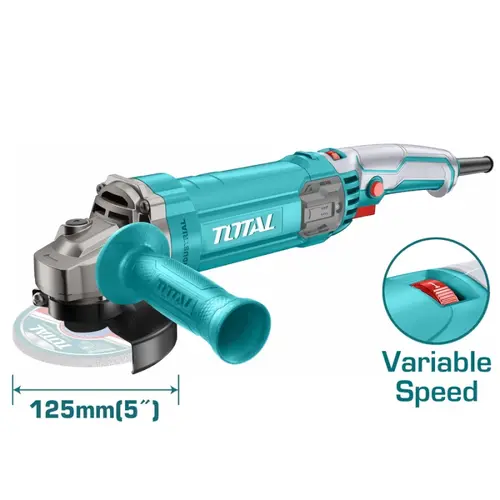 Γωνιακός Τροχός 1100W 125mm με Ρύθμιση Στροφών Total (TG110125565)