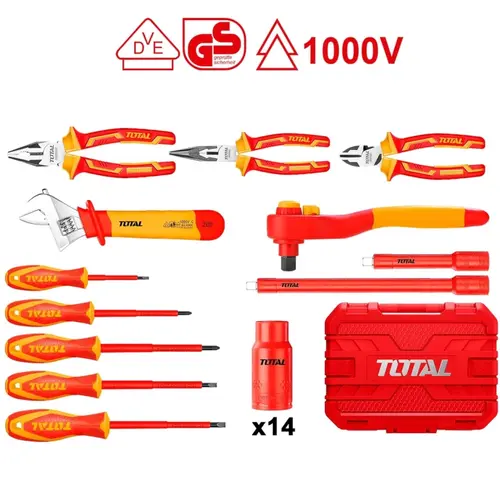 Σετ 26 Εργαλείων Ηλεκτρολόγου VDE Total (THKITH2601)