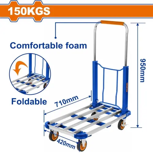 Πλαφόρμα Μεταφοράς Πτυσσόμενη 150Kg Wadfow (WWB9A15)