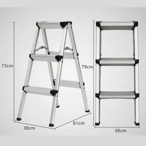 Σκαλοσκαμπό Αλουμινίου 2x3 Σκαλιά 79cm Prostep
