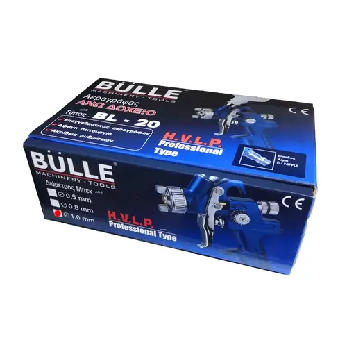 Αερογράφος Άνω Δοχείο Ø1,0 BL-20HVLP Bulle (66513)