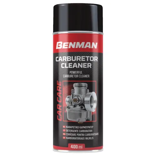 Σπρέι Καθαριστικό Καρμπυρατέρ 400ml Benman (28576)