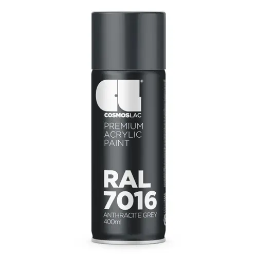 Σπρέι Ακρυλικό Ανθρακι Ral 7016 Cosmoslac