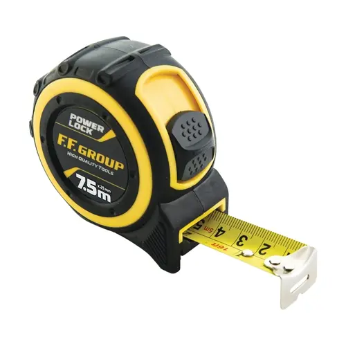 Μετροταινία 7.5m x 25mm Power Lock FF Group (38266)