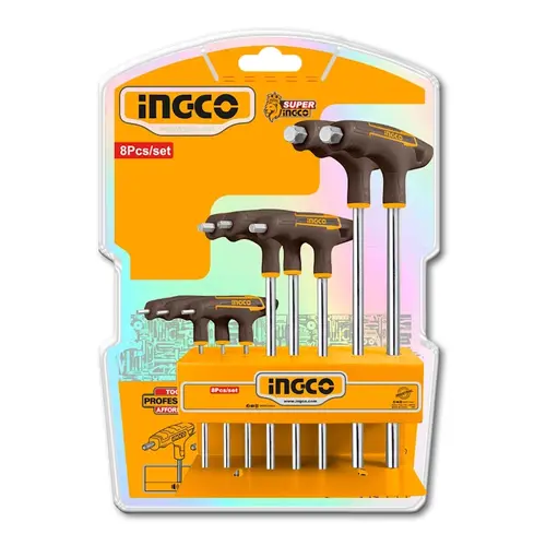 Σετ 8 Ταφ Torx T10-T50 Ingco (HHKT80838)