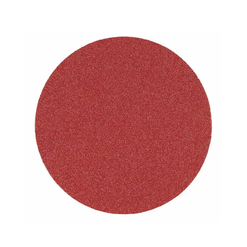 Δίσκος Velcro Κόκκινος 125mm Χωρίς Τρύπες Smirdex