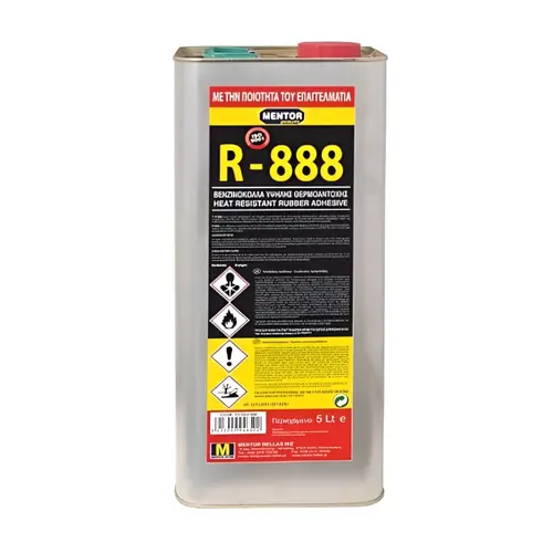 Βενζινόκολλα Υψηλής Θερμοκρασίας 5Lt Mentor R-888