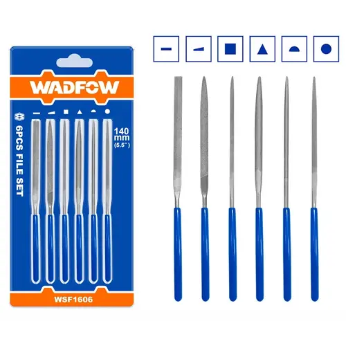 Σετ 6 Μίνι Λίμες 140mm Wadfow (WSF1606)